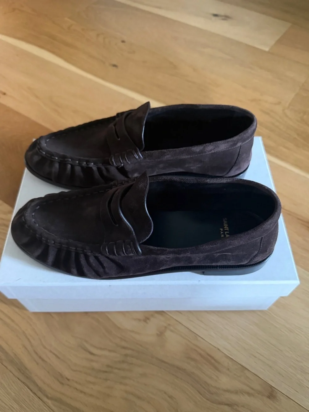 Saint Laurent Suede Le Loafer